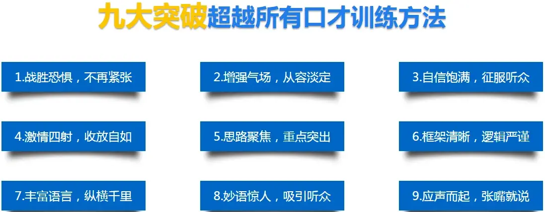 口才训练的基本方法（口才训练的基本方法包括）